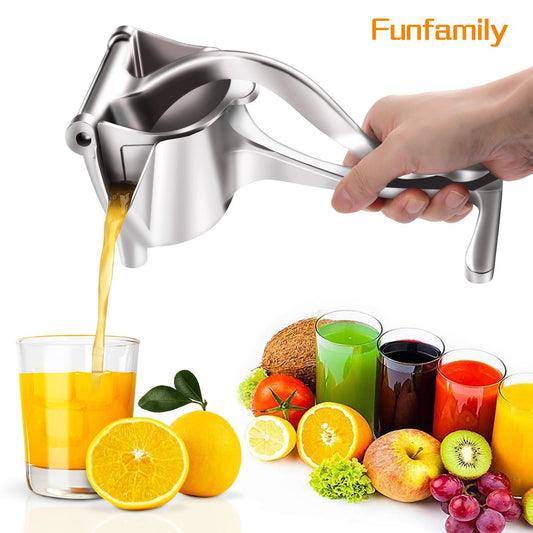 2set/3set/6set Manual Juice Squeezer Aluminum Alloy Hand Pressure Orange Juicer Pomegranate Lemon Squeezer
