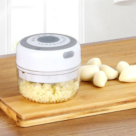 Electric Rechargeable Kitchen Chopper Garlic Masher Meat Grinder Mini Food Vegetable Chopper Crusher