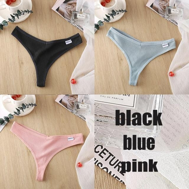 3PCS G-string Thong Underwear