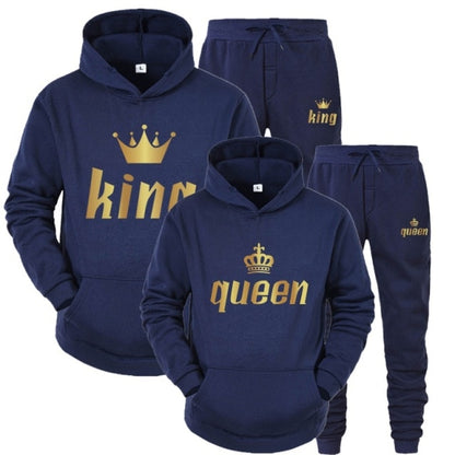 Couple KING or QUEEN Hooded Suits